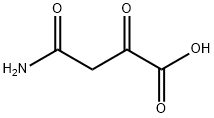 2-oxosuccinamic acid Struktur