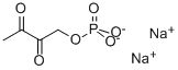 sodium diacetyl phosphate Struktur