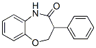 2,3-Dihydro-3-phenyl-1,5-benzoxazepin-4(5H)-one Struktur