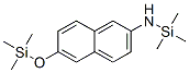 N-(Trimethylsilyl)-6-(trimethylsilyloxy)-2-naphthalenamine Struktur