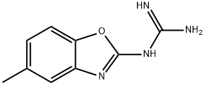 N-(5-METHYL-BENZOOXAZOL-2-YL)-GUANIDINE Struktur