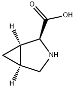 (1S,2S,5R)-3-AZABICYCLO[3.1.0]HEXANE-2-CARBOXYLIC ACID Struktur