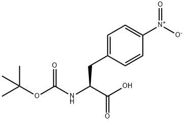 BOC-L-4-Nitrophe  Struktur