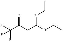 4,4-DIETHOXY-1,1,1-TRIFLUORO-2-BUTANONE Struktur