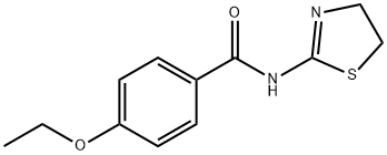 Benzamide, N-(4,5-dihydro-2-thiazolyl)-4-ethoxy- (9CI) Struktur