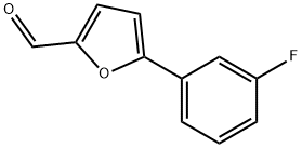 5-(3-氟苯基)-呋喃-2-甲醛, 33342-18-6, 結(jié)構(gòu)式