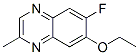 Quinoxaline, 7-ethoxy-6-fluoro-2-methyl- (9CI) Struktur