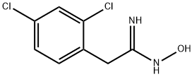 2-(2,4-DICHLORO-PHENYL)-N-HYDROXY-ACETAMIDINE Struktur