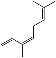 OCIMENE  MIXTURE OF ISOMERS Struktur