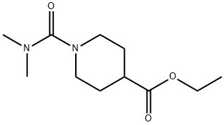 Ethyl 1-(DiMethylcarbaMoyl)piperidine-4-carboxylate Struktur