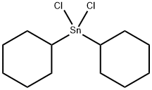 DICYCLOHEXYLDICHLOROTIN Struktur