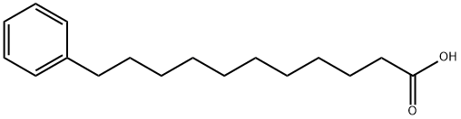 PHENYLUNDECANOIC ACID Struktur