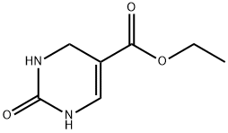 5-PyriMidinecarboxylic acid, 1,2,3,4-tetrahydro-2-oxo-, ethyl ester Struktur