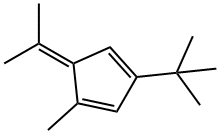 1,6,6-TRIMETHYL-3-TERT-BUTYL-FULVENE Struktur