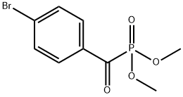 DIMETHYL(4-BROMOPHENYLOXOMETHYL)PHOSPHONATE Struktur