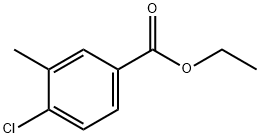 4-CHLORO-3-METHYLBENZOIC ACID ETHYL ESTER Struktur