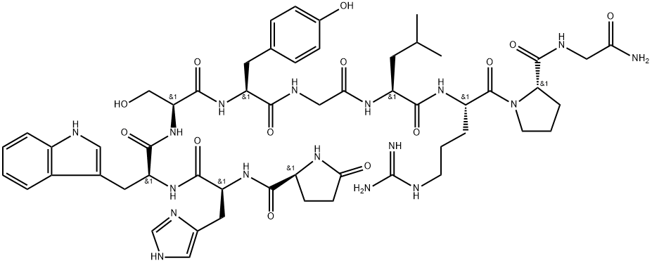 GONADORELINHYDROCHLORIDE Struktur