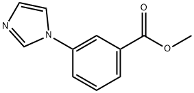 Methyl 3-(1-IMidazolyl)benzoate Struktur