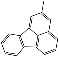 2-METHYLFLUORANTHENE Struktur