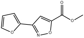 3-(furan-2-yl)isoxazole-5-carboxylic acid Struktur