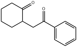 2-(2-OXO-2-PHENYL-ETHYL)-CYCLOHEXANONE Struktur