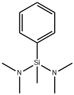 BIS(DIMETHYLAMINO)METHYLPHENYLSILANE Structure