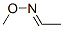 Acetaldehyde O-methyl oxime Struktur