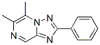 5,6-Dimethyl-2-phenyl-[1,2,4]triazolo[1,5-a]pyrazine Struktur