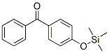 4-Trimethylsiloxybenzophenone Struktur