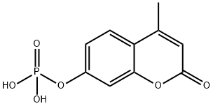 4-METHYLUMBELLIFERYL PHOSPHATE Struktur