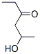 Ethyl 2-hydroxypropyl ketone Struktur