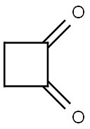 1,2-Cyclobutanedione Struktur