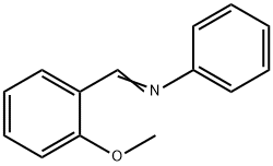 [(2-Methoxybenzylidene)amino]benzene Struktur