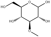 3-O-METHYL-D-GLUCOPYRANOSE Struktur