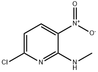 2-Methylamino-3-nitro-6-chloropyridine Struktur