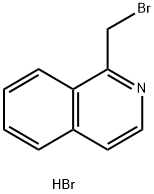 1-(BROMOMETHYL)ISOQUINOLINE HYDROBROMIDE Struktur