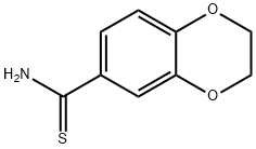 2,3-DIHYDRO-1,4-BENZODIOXINE-6-CARBOTHIOAMIDE 結(jié)構(gòu)式