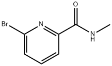 6-BROMO-N-METHYLPICOLINAMIDE Struktur