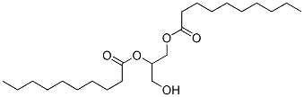 (+/-)-1,2-DIDECANOYLGLYCEROL Struktur