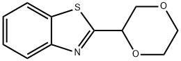 Benzothiazole, 2-(1,4-dioxan-2-yl)- (9CI) Struktur