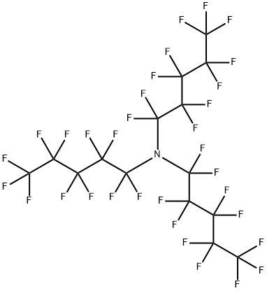 Tris(undecafluoropentyl)amine Struktur