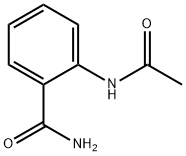 2-(ACETYLAMINO)BENZENECARBOXAMIDE Struktur