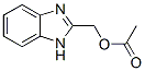 1H-Benzimidazole-2-methanol,acetate(ester)(9CI) Struktur