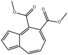 4,5-Azulenedicarboxylic acid dimethyl ester Struktur