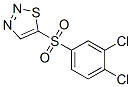 3,4-DICHLOROPHENYL 1,2,3-THIADIAZOL-5-YL SULFONE Struktur