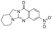 7,8,9,10,10a,11-Hexahydro-3-nitro-13H-pyrido[1',2':3,4]imidazo[2,1-b]quinazolin-13-one Struktur