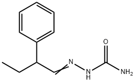 2-Phenylbutanal semicarbazone Struktur