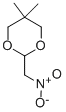 5,5-DIMETHYL-2-NITROMETHYL-1,3-DIOXANE Struktur