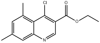 ETHYL 4-CHLORO-5,7-DIMETHYLQUINOLINE-3-CARBOXYLATE price.