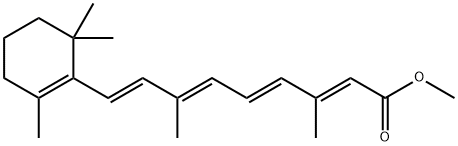 Retinoic acid, methyl ester Struktur